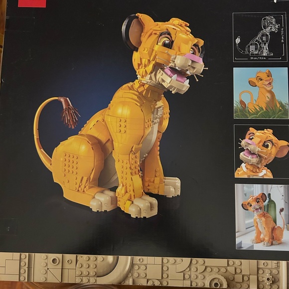 LEGO The Lion King Simba - Disney New in Box SEALED - Picture 2 of 2
